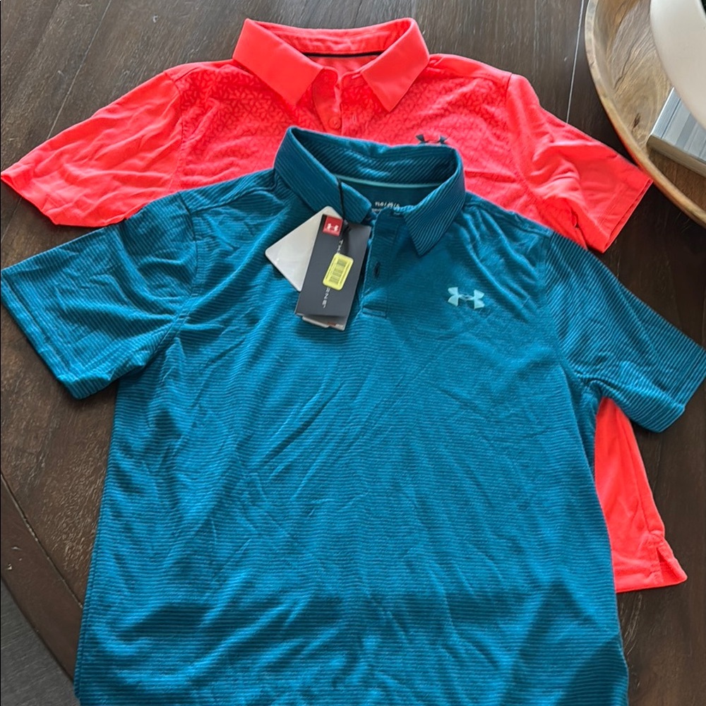 Under Armour Blue Performance Polo Shirt